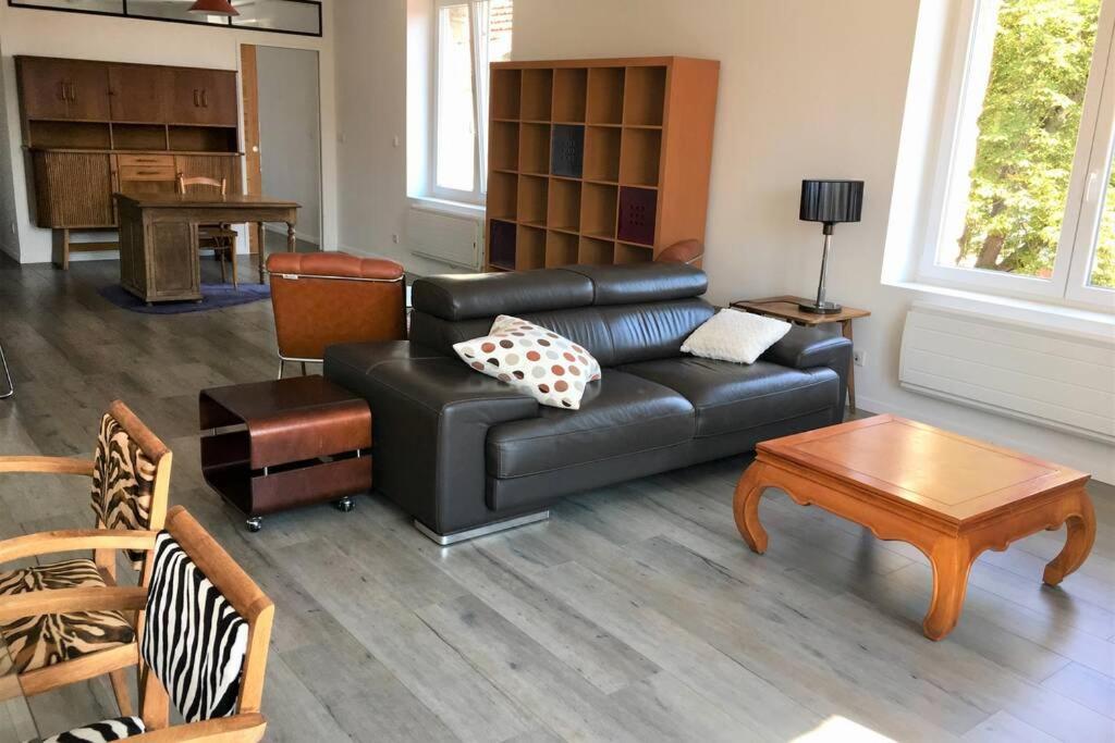 Superbe Loft 100M2 Proche Cathedrale Avec Parking Leilighet Reims Eksteriør bilde